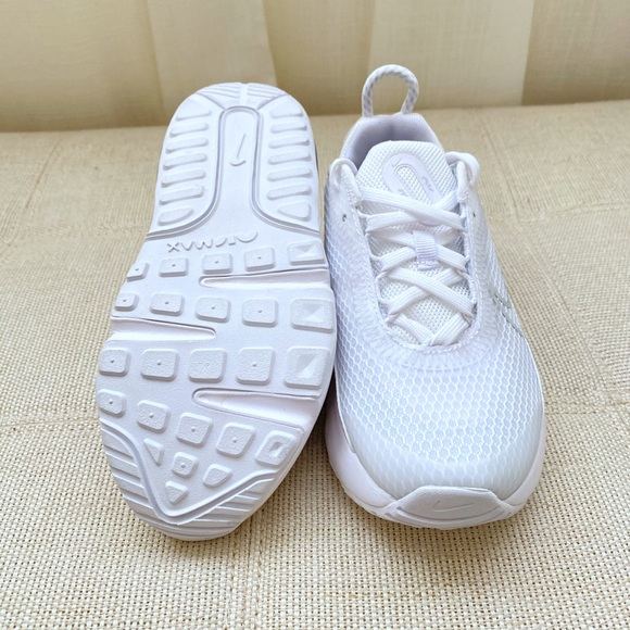 Nike Air Max 2090 Triple White Wolf Grey Toddler - Picture 4 of 6